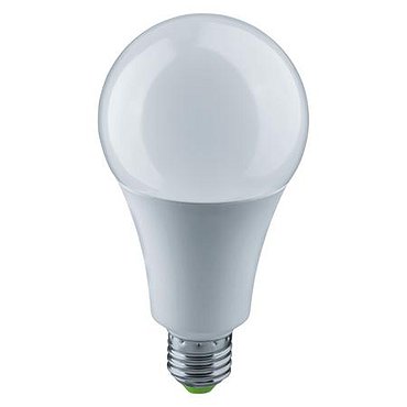 Лампа светодиодн.LED Е27, груша А60, 11Вт(75 Вт), 230В, 4000К хол. белый свет (КНР)