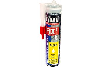 Клей-герметик TYTAN Professional Fix Clear, прозрачный 290мл.