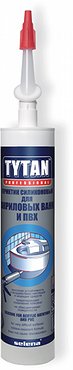 Силикон TYTAN для акриловых ванн и ПВХ белый 310мл.(Польша)