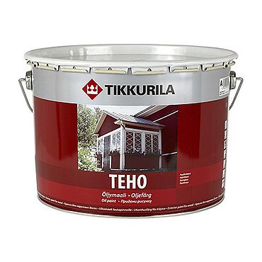 Краска масляная ТЕНО для оконных рам  (базис А) 0,9л TIKKURILA(Финляндия)
