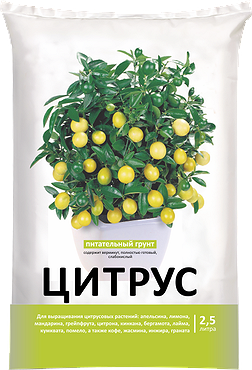 Грунт для цитрусовых 2,5л (Россия)