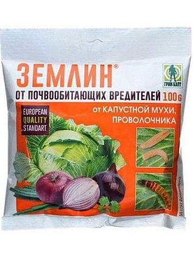 Средство для защиты картофеля от проволоч Землин 100г (Россия)