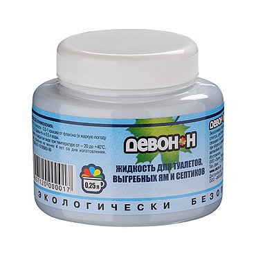 Жидкость для биотуал. выгребных ям, септиков 0,25л Девон-Н(Россия)