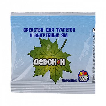 Порошок для биотуал. выгребных ям, септиков 30г Девон-Н(Россия)