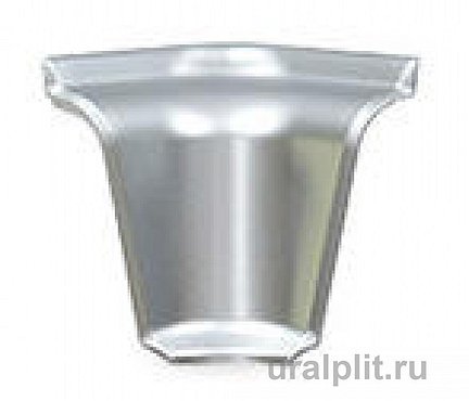 Угол внутренний для столешниц "Алюминий сатин" LB-23-611(Россия)