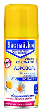 Аэрозоль от комаров ЧД аэрозоль 100 мл с экстр. ромашки (Россия)