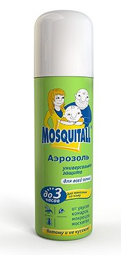 Спрей от комаров "Универсальная защита" МОСКИТОЛ(100мл) (Россия)