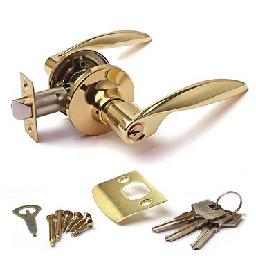 Ручка  АПЕКС 8020-01 G золото с ключом