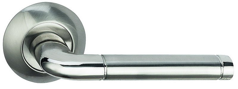 Ручка фалевая LINDO A-34-10 хром/мат. хром (BSR)