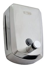Дозатор для жидкого мыла металл хром 0.5л G-Teq 8605 Lux (21.68)