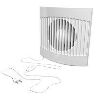 Вентилятор осев.вытяж.с кабелем и выключателем D100 COMFORT 4-01 (Россия)