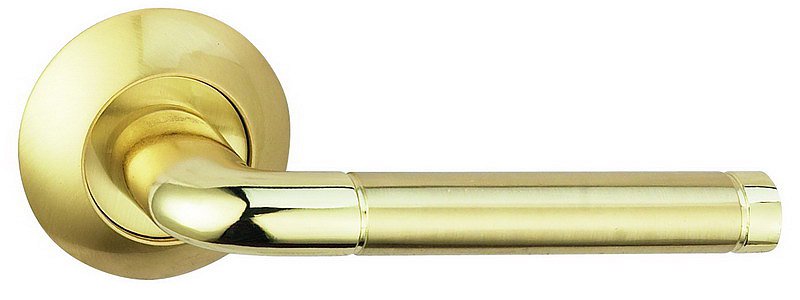 Ручка фалевая LINDO A-34-10 золото/мат.золото (BSR)