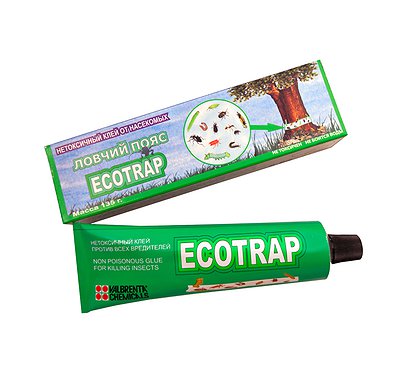 Средство от насекомых вредителей Клей "ECOTRAP"135 гр (Россия)