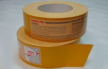 Соединительная двухстороння клейкая каучуковая лента 0,38*50м Ондутис МL (Россия)