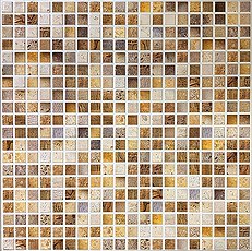 Декор. панель ПВХ самокл. 482*482 мозаика Сахара