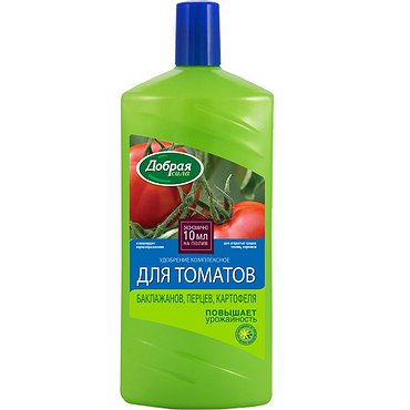 Удобрение ЖКУ Добрая Сила для томатов, баклажан 1,0л