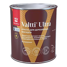 VALTTI  ULTRA краска для деревянных фасадов (базис С) 0,9л, матовая.TIKKURILA.
