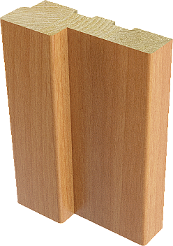 Коробка дверная миланский орех (к-т 2.5шт) Verda квадрат профиль(Россия)