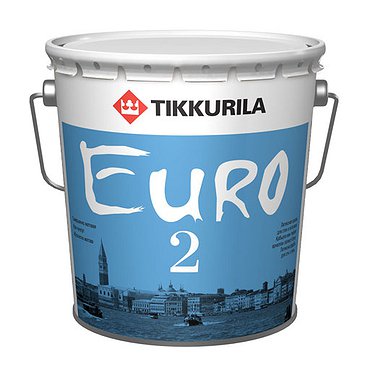 Краска ЕВРО 2  АР  9,0л ТИККУРИЛА(Россия)