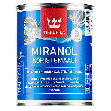 Краска МИРАНОЛ (базис С) 0,9л TIKKURILA(Финляндия)