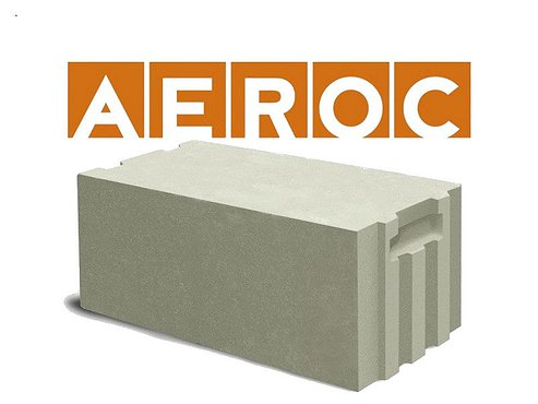 Блок из газобетона AEROC D400 625х250х300 (0,047м3)(Россия)