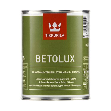 Краска БЕТОЛЮКС (базис С) 0,9л TIKKURILA(Финляндия)