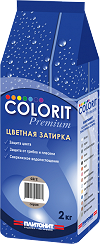 Плитонит-затирка св-голубая COLORIT Premium 2кг(Россия)