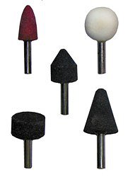 Набор абразивный камней для дрели БИБЕР 5 шт. 70701 (Германия)