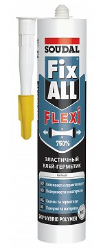 Клей Soudal Fix All Flexi серый 290мл. (Бельгия)