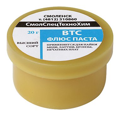 Флюс-паста ВТС 20гр. 60572 (Россия)