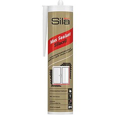 Силикон SILA PRO Max для окон и дверей, белый 290мл.