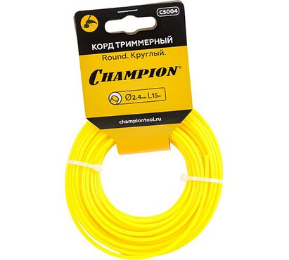 Корд трим. CHAMPION Round 2.4мм * 15м (круглый) в мотке C5004