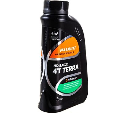 Масло минеральное Patriot (850030400) 1 л для 4-х тактных двигателей