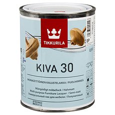 Лак KIVA30 EP п/мат. 0,9л TIKKURILA(Финляндия)