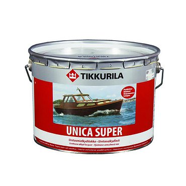 Лак УНИКА супер глянц. 9,0л TIKKURILA(Финляндия)