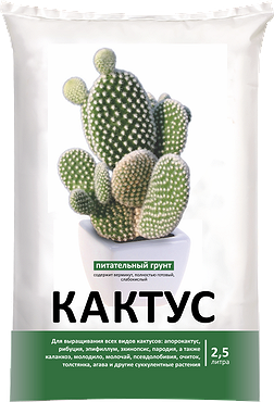 Грунт для кактуса 2,5л (Россия)