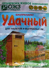 Ср-во для туалетов и выгребных ям Удачный 30г(Россия)