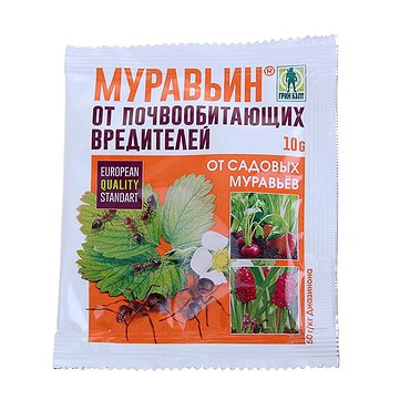 Средство от муравьев Муравьин 10г(Россия)