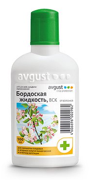 Средство от болезней растений ранней весной Бордоская жидкость 100мл  (Россия)