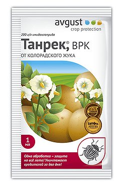 Средство от тли, белокрылки Танрек 1,5мл ампул. (Россия)