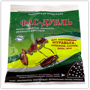 Ср-во от насекомых ФАС -Дубль 125гр (Россия)