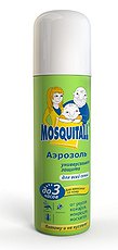 Аэрозоль от комаров "Универсальная защита" МОСКИТОЛ(150мл) (Россия)
