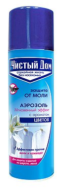 Аэрозоль от моли и кожееда ЧД 150мл  (Россия)