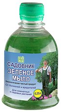 Средство от бол. раст. и насекомых Зеленое мыло Инта-Вир 250мл (Россия)