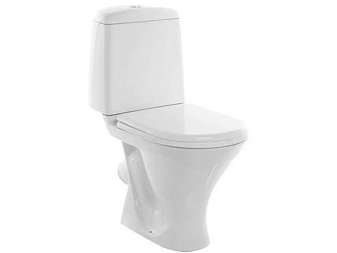Унитаз-компакт "АТТИКА" СТАНДАРТ (арматура 1-режим,сиденье полипропилен) SANITA(Россия)
