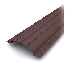 Штакетник металл. односторонний Шторм, (RAL 8017) коричневый шоколад, 110х1800х0,4 мм