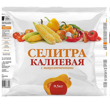 Удобрение Селитра калиевая 0,5кг (Россия)