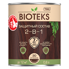 Антисептик Биотекс 2 в 1 Классик красное дерево 2,7л ТЕКС(Россия)