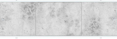 Экран под ванну "Премиум" серый бетон лофт 1.48м (Россия)