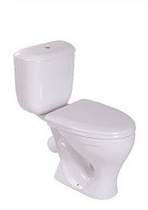 Унитаз-компакт "Луна" сид. полипропилен 1-ур арматура "ПЕРВАЯ ЦЕНА" (ВКЗ г.Волгоград)